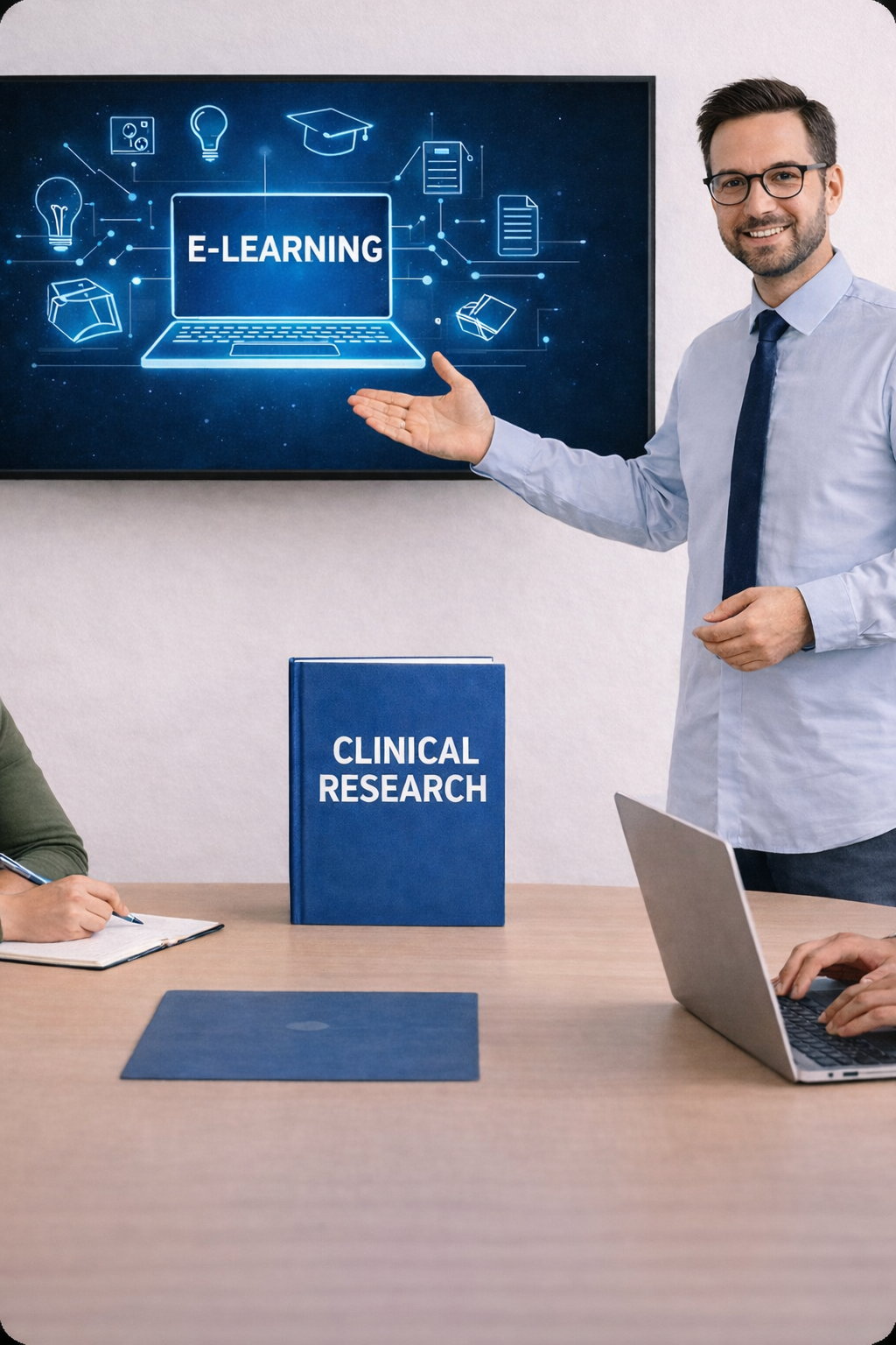 Professional Instructor with Clinical Research Book